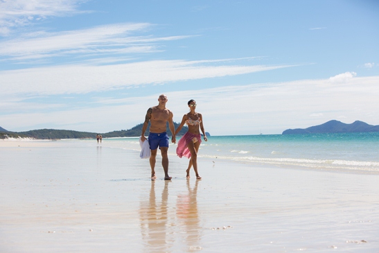 Michael Klim and Lindy Klim at Hamilton Island, Australia